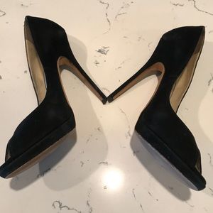 Jimmy Choo Suede Quiet Pumps